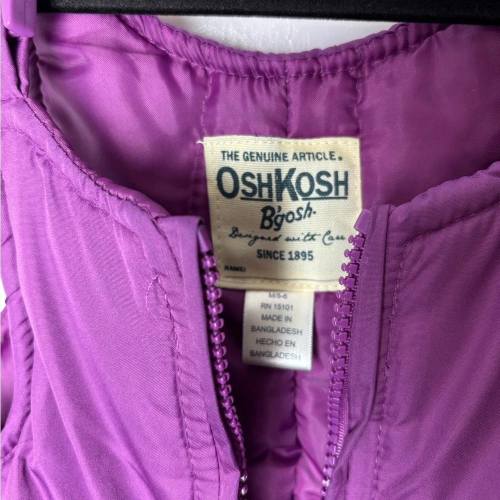 OshKosh B'gosh Purple Kids Overalls Size 5/6